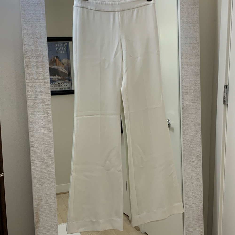 Theory size 0 white pants